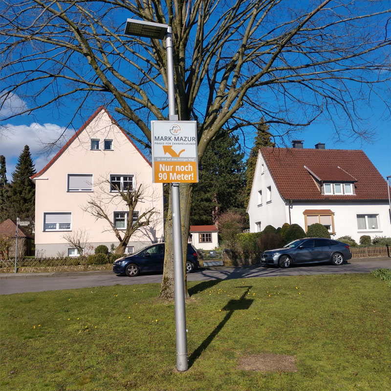 Strahlend weiße Zähne gewünscht