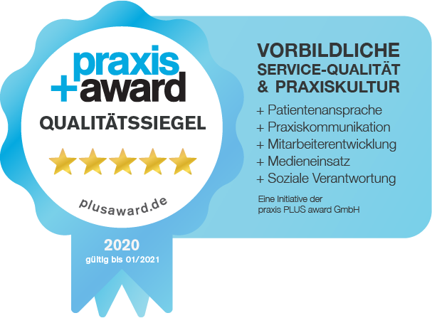 Praxis Plus Award - Qualitätssiegel